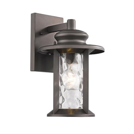 Chloe Lighting Chloe Lighting CH2S074RB12-OD1 Owen Transitional 1 Light Rubbed Bronze Outdoor Wall Sconce - 12 in. CH2S074RB12-OD1